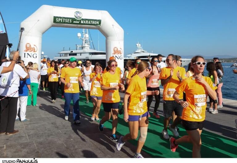 Η ΙΝG Ελλάδος Χρυσός Χορηγός στο Spetses mini Marathon 2014