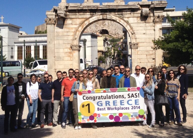 SAS Ελλάδας: Η εταιρεία με το καλύτερο εργασιακό περιβάλλον, για 3η συνεχή χρονιά