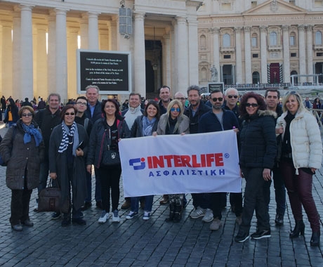 Ταξίδι Επιβράβευσης των Συνεργατών της Interlife σε Ρώμη και Φλωρεντία