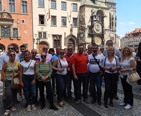 Στην Πράγα ταξίδεψαν οι συνεργάτες της ΑΧΑ από τη Διεύθυνση του Τάσου Παυλίδη