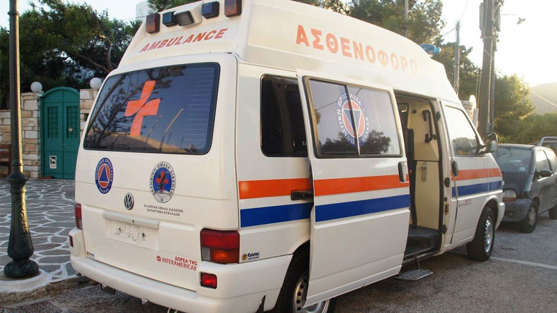 Δωρεά ασθενοφόρου οχήματος από την Interamerican στην Ελληνική Ομάδα Διάσωσης, στην Πάρο