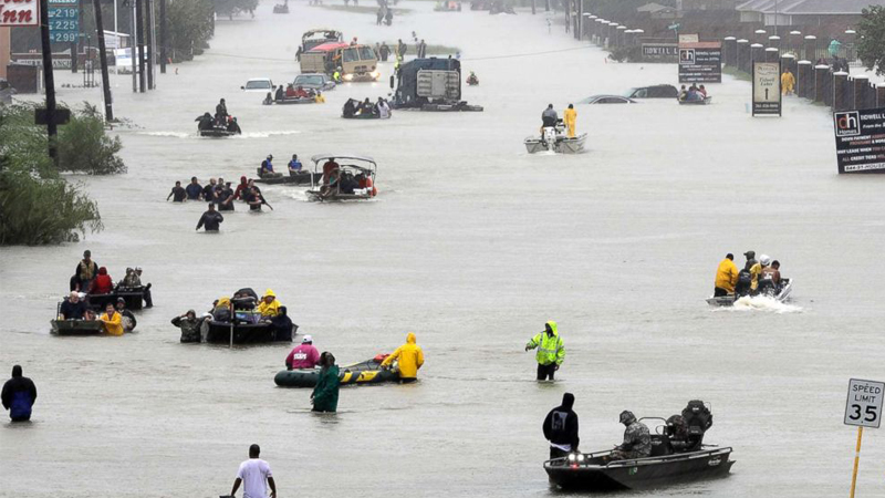 Τυφώνας Χάρβεϋ: Σε 10-20 δις δολ. εκτιμάται ότι θα ανέλθουν οι ασφαλισμένες απώλειες