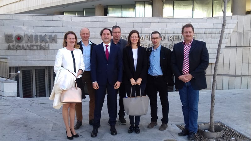 Επίσκεψη του Vienna Insurance Group στην Affidea & την Εθνική Ασφαλιστική