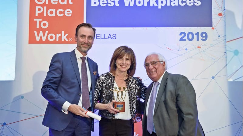 Η Groupama Ασφαλιστική στο Top-10 των ελληνικών  “Best Workplaces 2019”