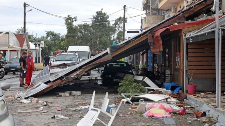 €4,6 εκατ. η πρώτη εκτίμηση της ΕΑΕΕ για τις ζημιές στη Χαλκιδική
