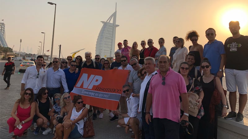 Στο Ντουμπάι οι διακριθέντες συνεργάτες της NP Ασφαλιστικής