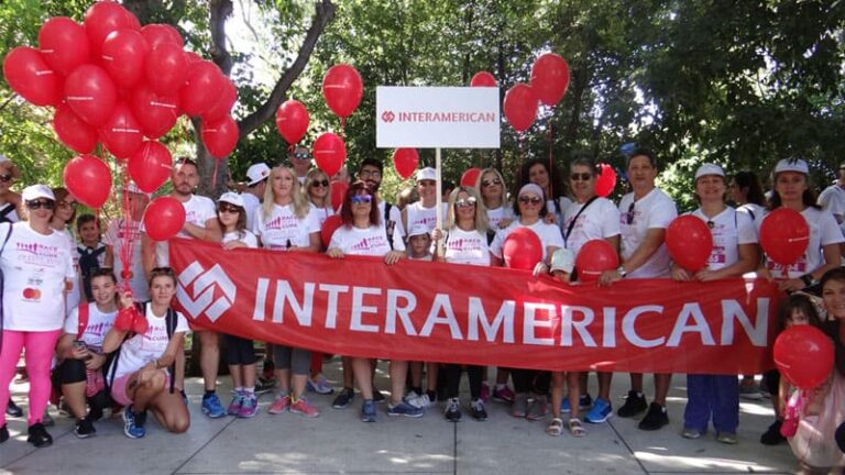 172 εργαζόμενοι της Ιnteramerican στο «Greece Race for the Cure»