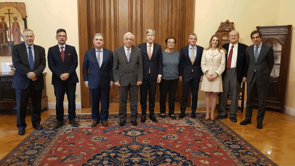 Επίσκεψη αντιπροσωπείας της ΕΑΕΕ στον Πρόεδρο της Δημοκρατίας