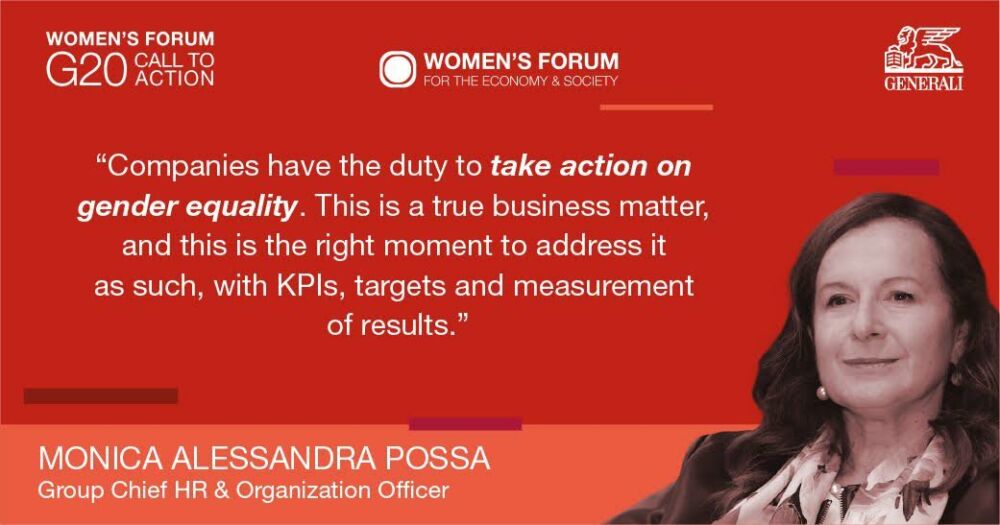 Generali: Εταίρος του Women’s Forum G20 Italy