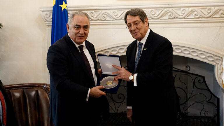 Συνάντηση του Προέδρου της Κυπριακής Δημοκρατίας με τον Πρόεδρο της ΚΕΕΕ & του ΕΕΑ