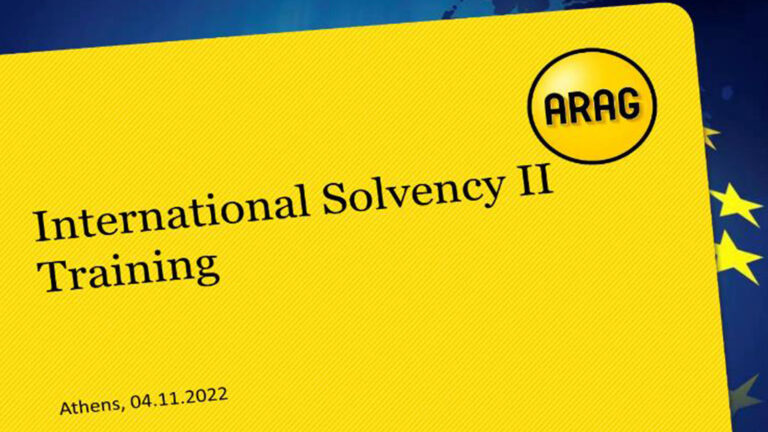 Διεθνές Solvency II Training του Ομίλου της ARAG στην Αθήνα
