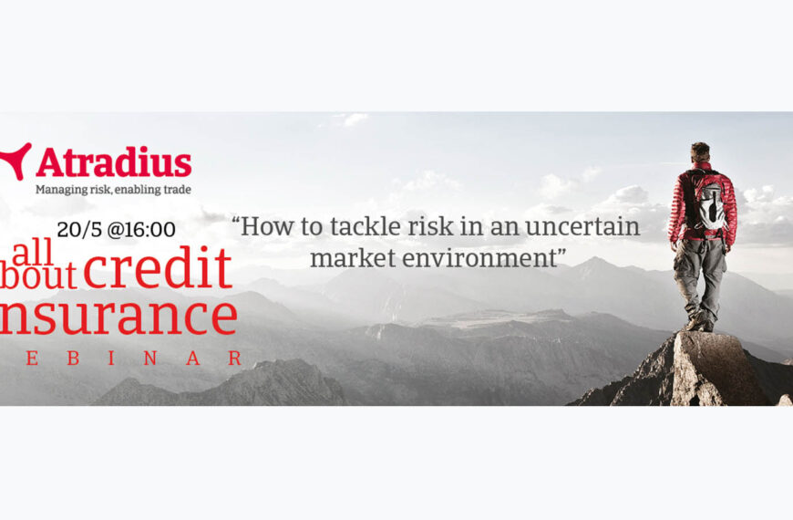 Atradius Ελλάδος: Webinar «All about credit insurance» στις 20 Μαΐου