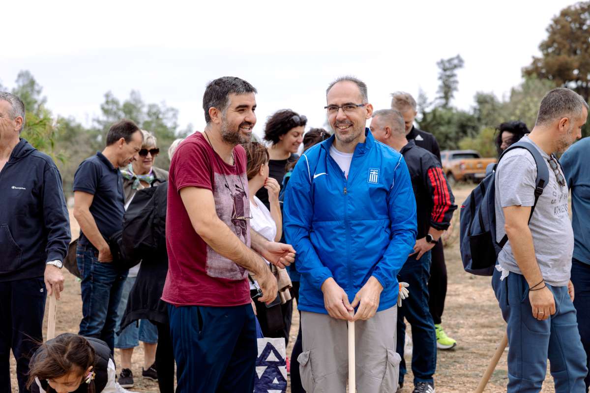 Η Επιθεώρηση Χρυσολόγου συμμετείχε σε δενδροφύτευση
