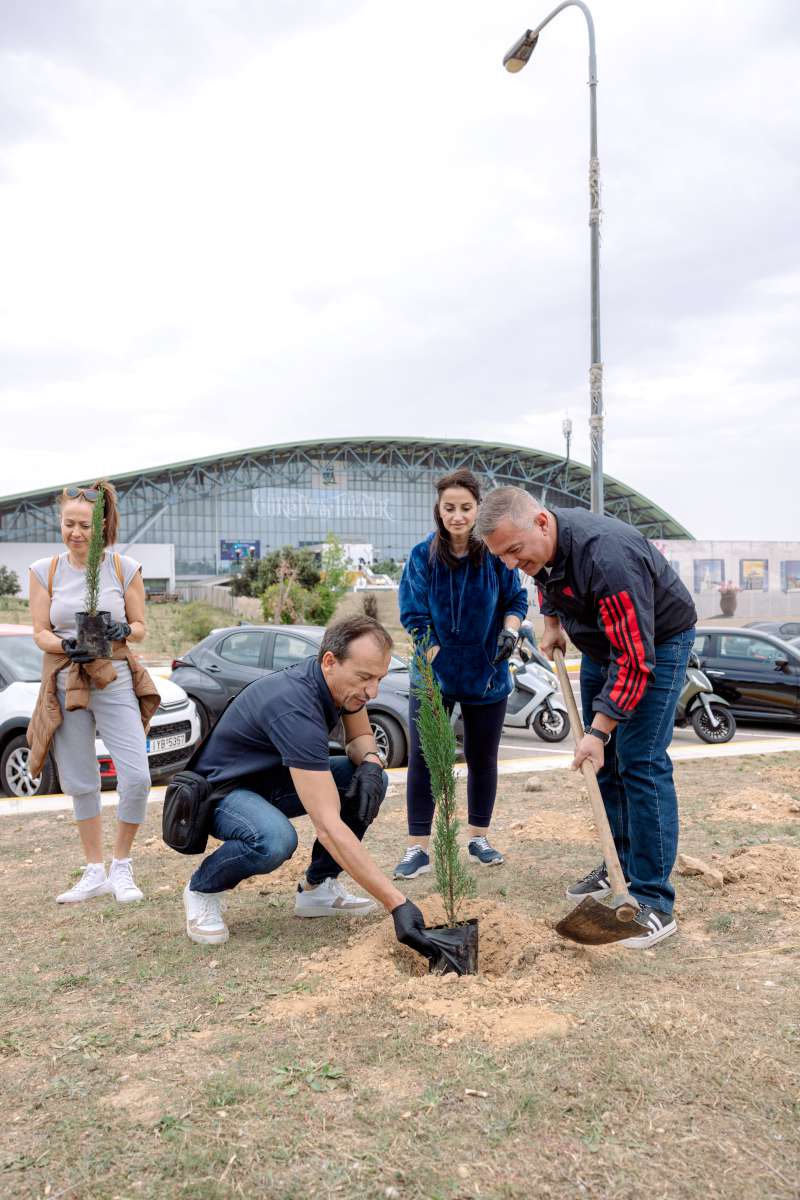 Η Επιθεώρηση Χρυσολόγου συμμετείχε σε δενδροφύτευση