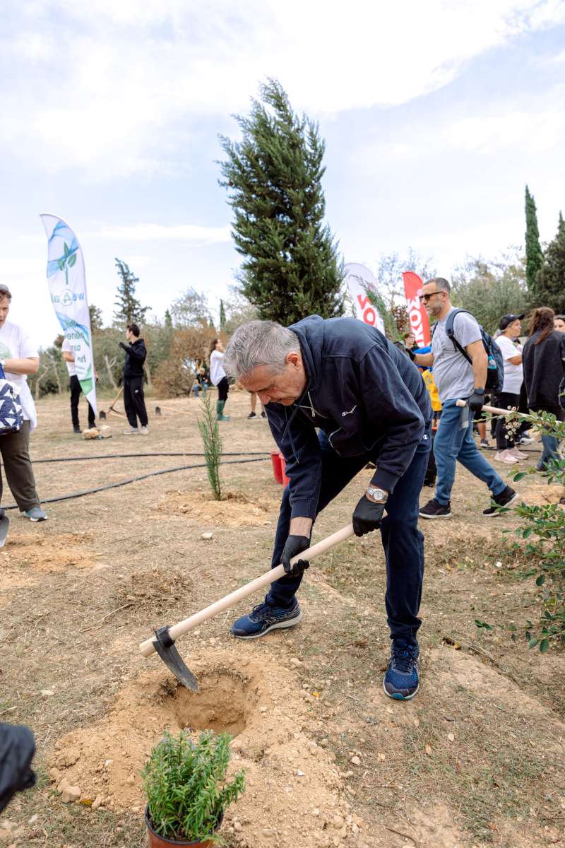 Η Επιθεώρηση Χρυσολόγου συμμετείχε σε δενδροφύτευση