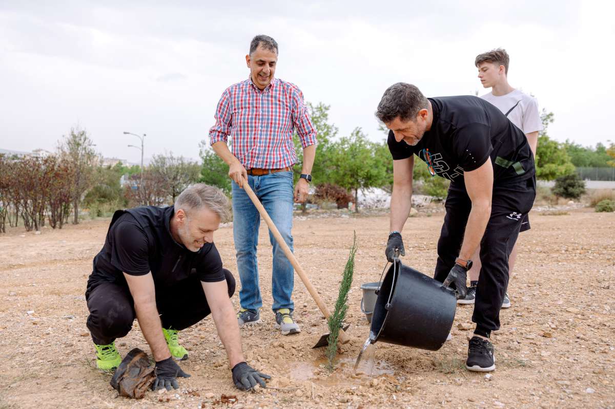 Η Επιθεώρηση Χρυσολόγου συμμετείχε σε δενδροφύτευση