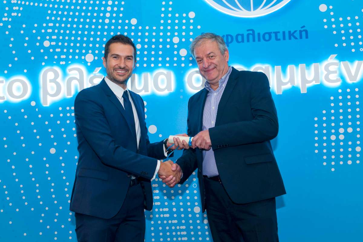 Η Υδρόγειος Ασφαλιστική βραβεύει τους συνεργάτες της