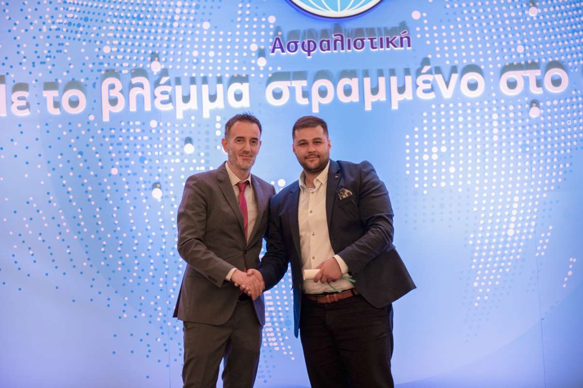 Η Υδρόγειος Ασφαλιστική βραβεύει τους συνεργάτες της