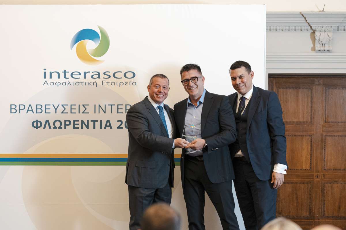 Η Interasco επιβραβεύει τους Κορυφαίους και Διακεκριμένους συνεργάτες της