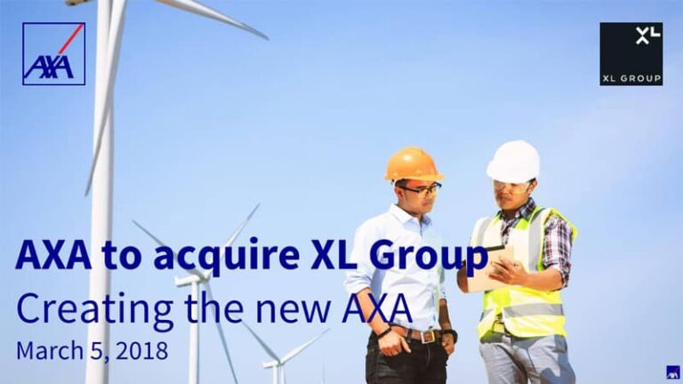 Ο όμιλος ΑΧΑ εξαγόρασε την XL Group Ltd έναντι τιμήματος €12,4δις