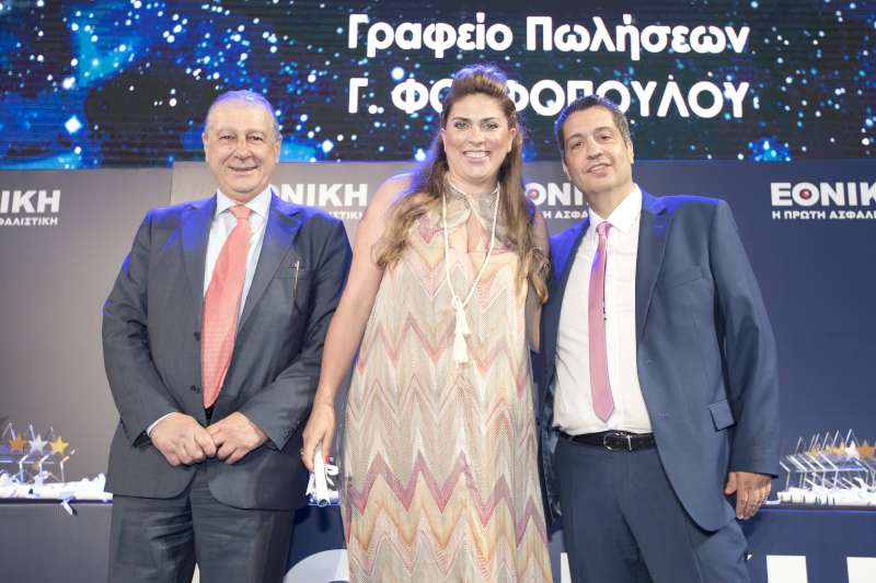 Η Εθνική Ασφαλιστική τιμά το αποκλειστικό της δίκτυο Πωλήσεων