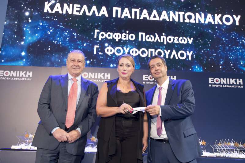 Η Εθνική Ασφαλιστική τιμά το αποκλειστικό της δίκτυο Πωλήσεων