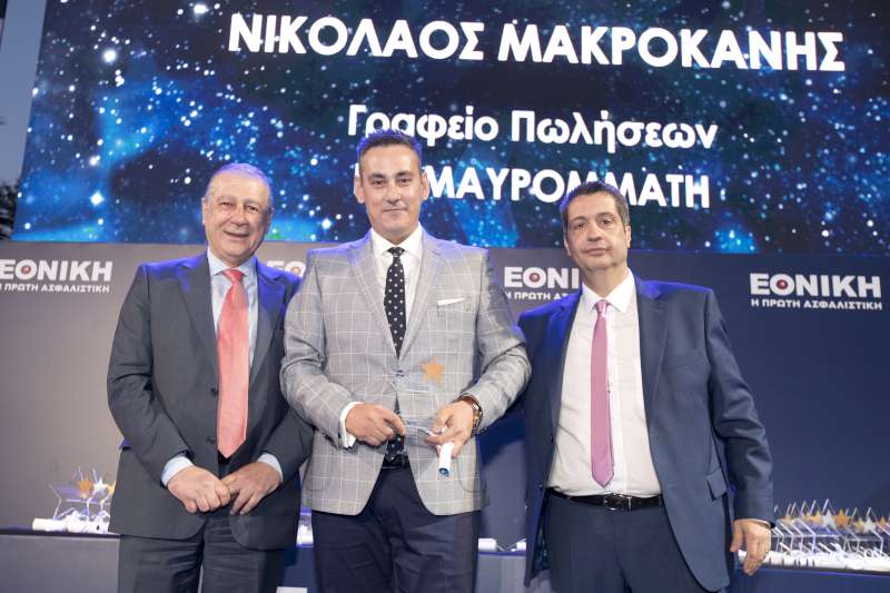 Η Εθνική Ασφαλιστική τιμά το αποκλειστικό της δίκτυο Πωλήσεων