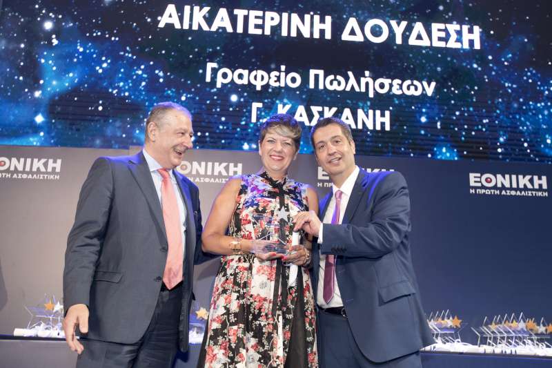 Η Εθνική Ασφαλιστική τιμά το αποκλειστικό της δίκτυο Πωλήσεων