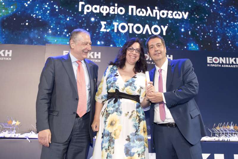 Η Εθνική Ασφαλιστική τιμά το αποκλειστικό της δίκτυο Πωλήσεων