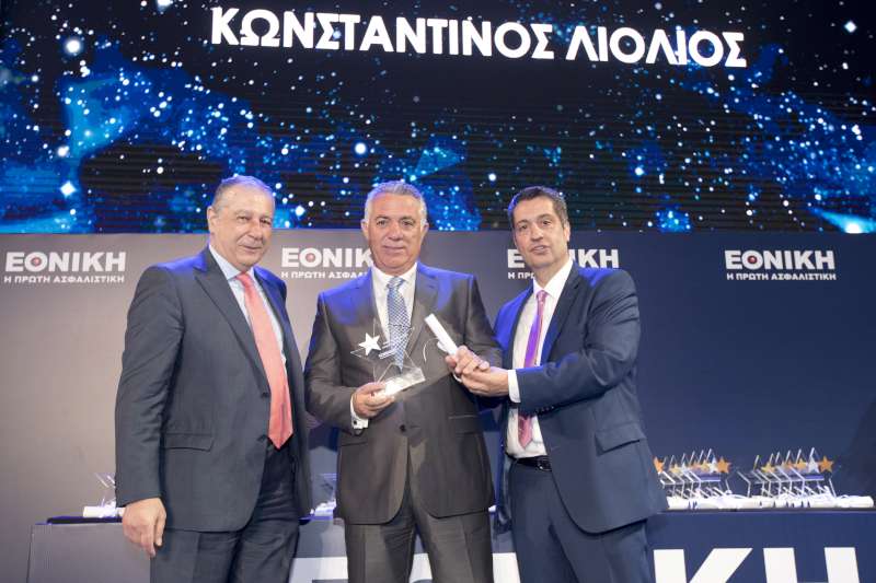 Η Εθνική Ασφαλιστική τιμά το αποκλειστικό της δίκτυο Πωλήσεων