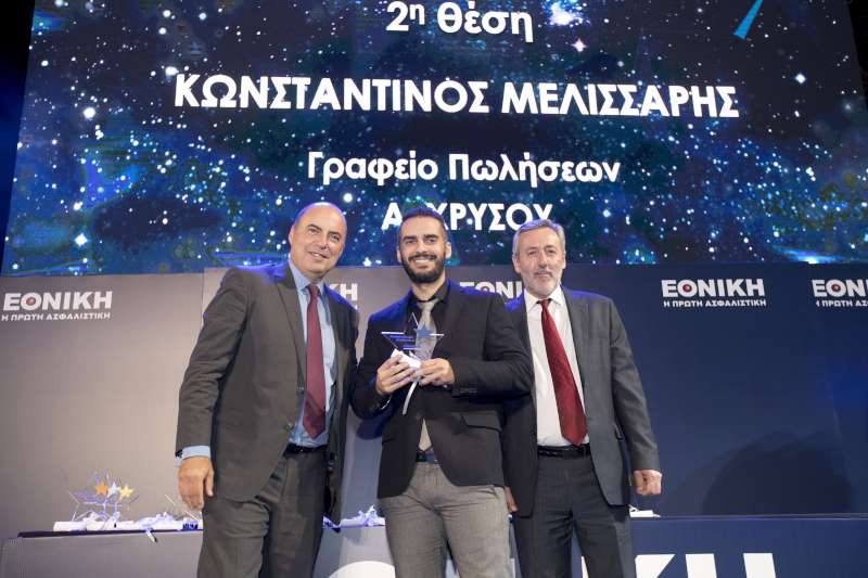 Η Εθνική Ασφαλιστική τιμά το αποκλειστικό της δίκτυο Πωλήσεων