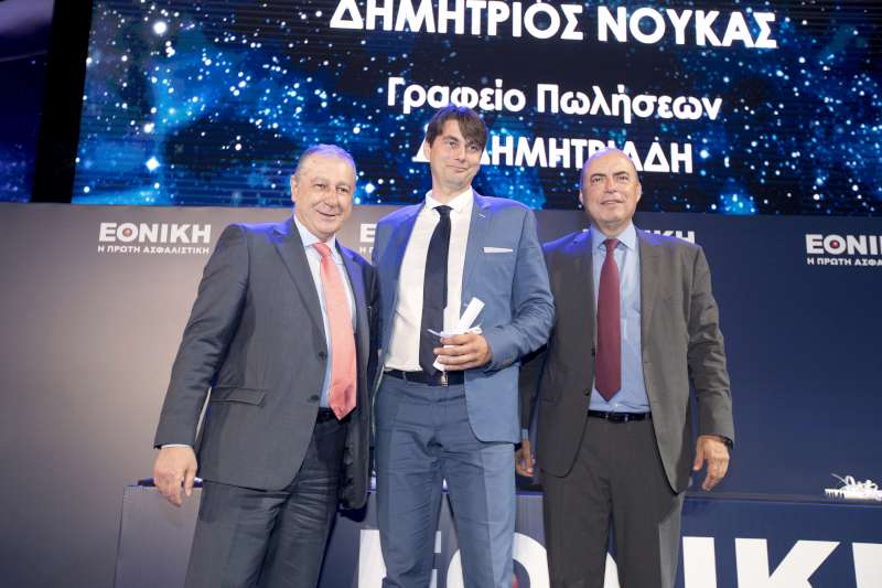 Η Εθνική Ασφαλιστική τιμά το αποκλειστικό της δίκτυο Πωλήσεων