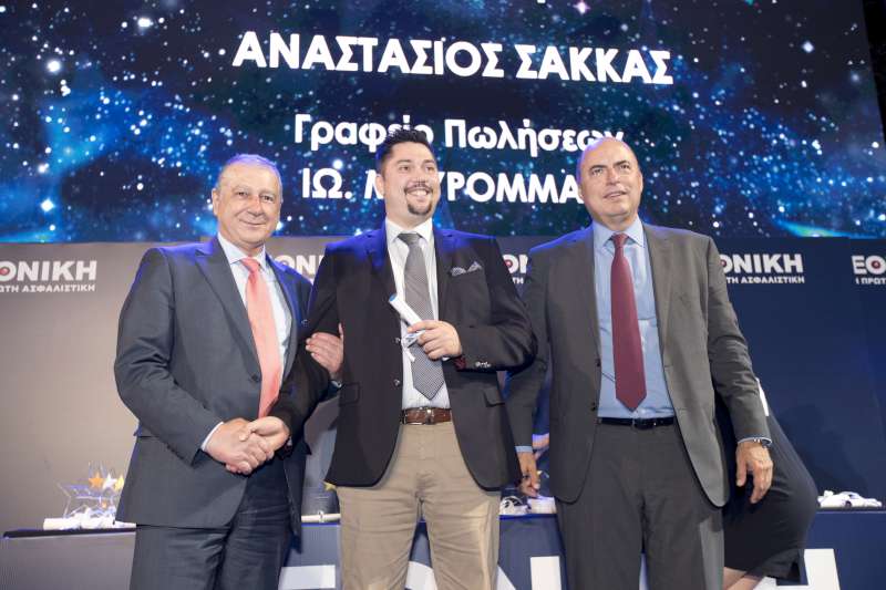 Η Εθνική Ασφαλιστική τιμά το αποκλειστικό της δίκτυο Πωλήσεων