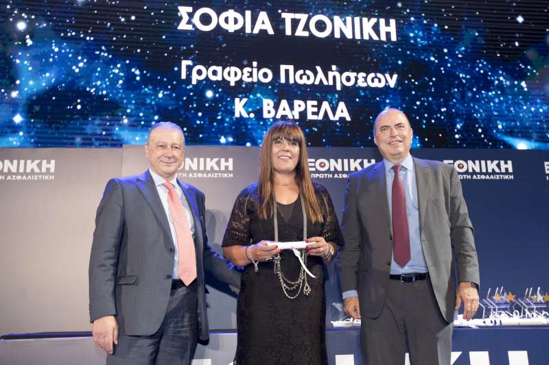 Η Εθνική Ασφαλιστική τιμά το αποκλειστικό της δίκτυο Πωλήσεων