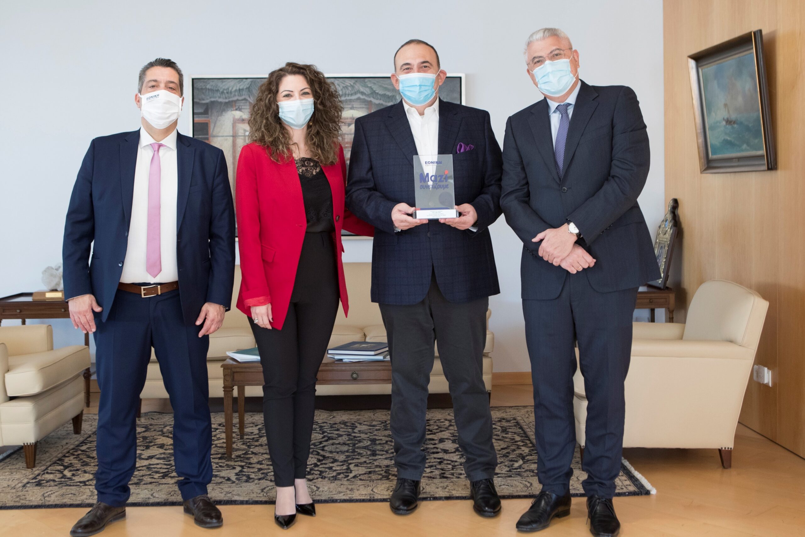 Η Εθνική Ασφαλιστική βράβευσε τους κορυφαίους του πρακτορειακού δικτύου της