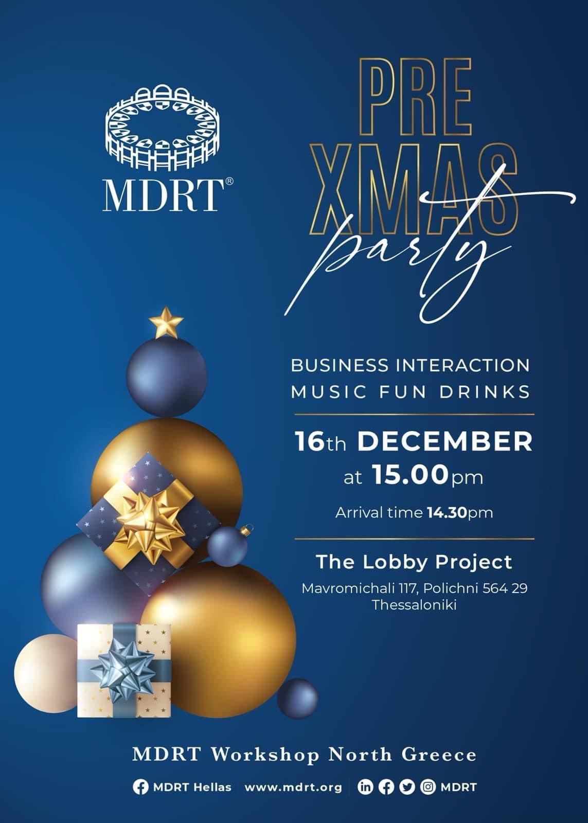 2o MDRT Workshop Βόρειας Ελλάδας