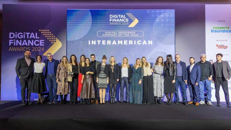 Κορυφαίες διακρίσεις για την Interamerican στα Digital Finance Awards 2024