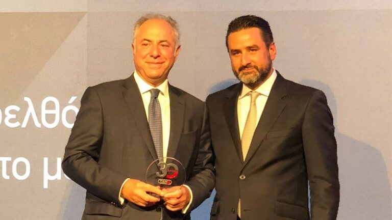 Επιβράβευση της 8ετούς θητείας του Γ. Καραβία στο τιμόνι του ΣΕΜΑ