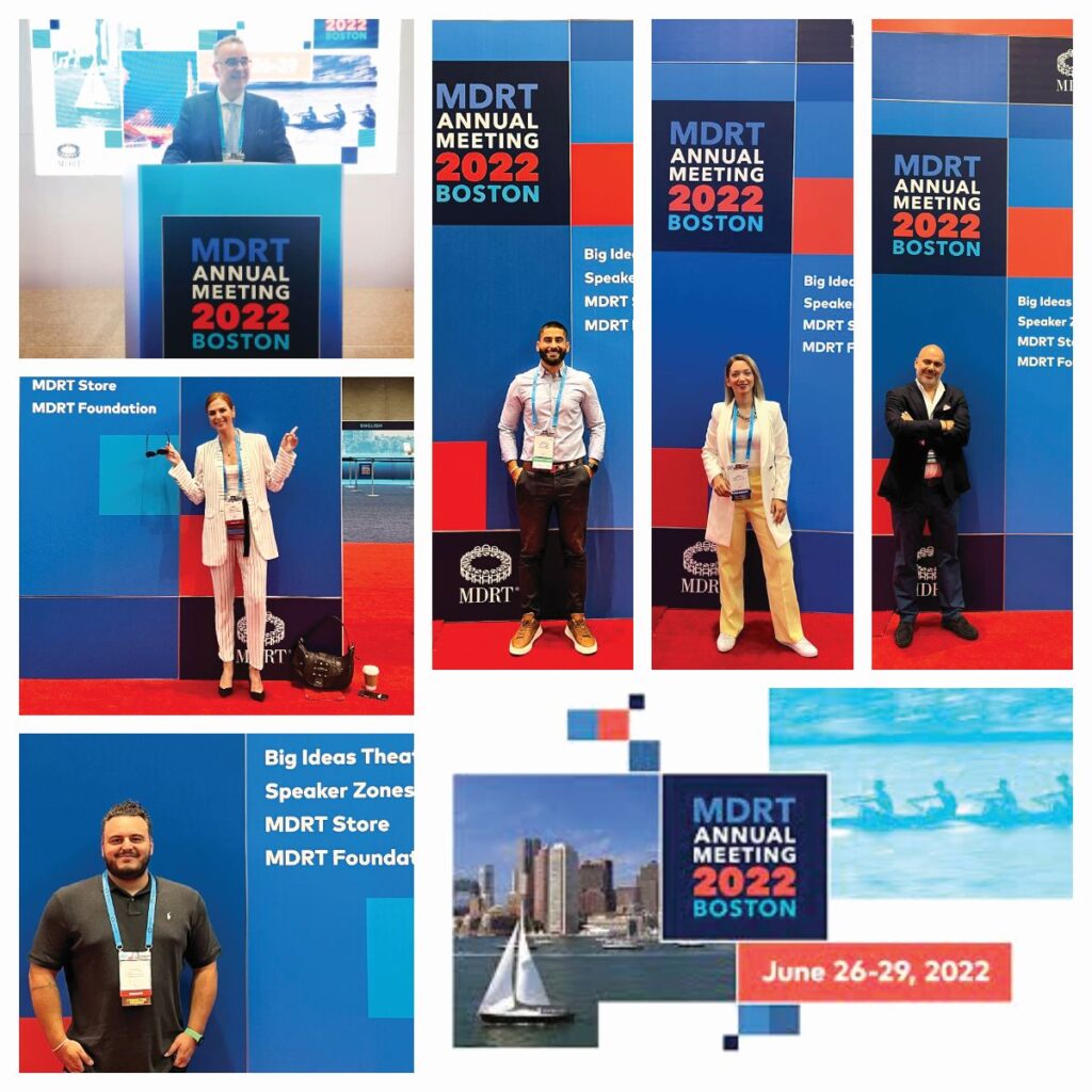 MDRT Annual Meeting 2022: Εικόνες με χρώμα Βοστώνης