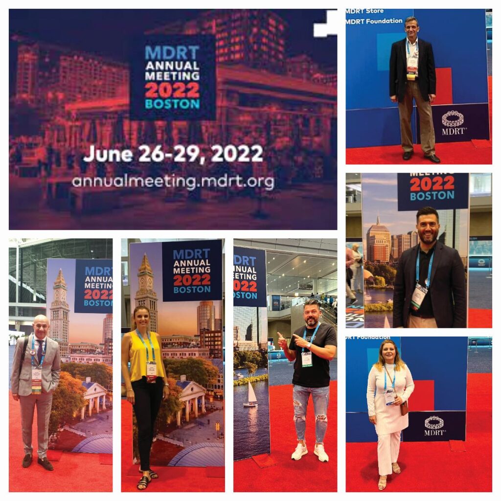 MDRT Annual Meeting 2022: Εικόνες με χρώμα Βοστώνης