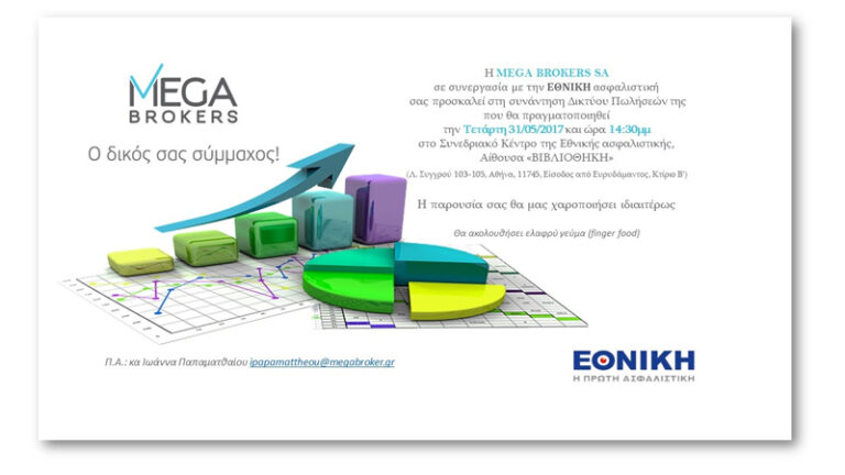 Συνάντηση Συνεργατών της Mega Brokers με στελέχη της Εθνικής Ασφαλιστικής