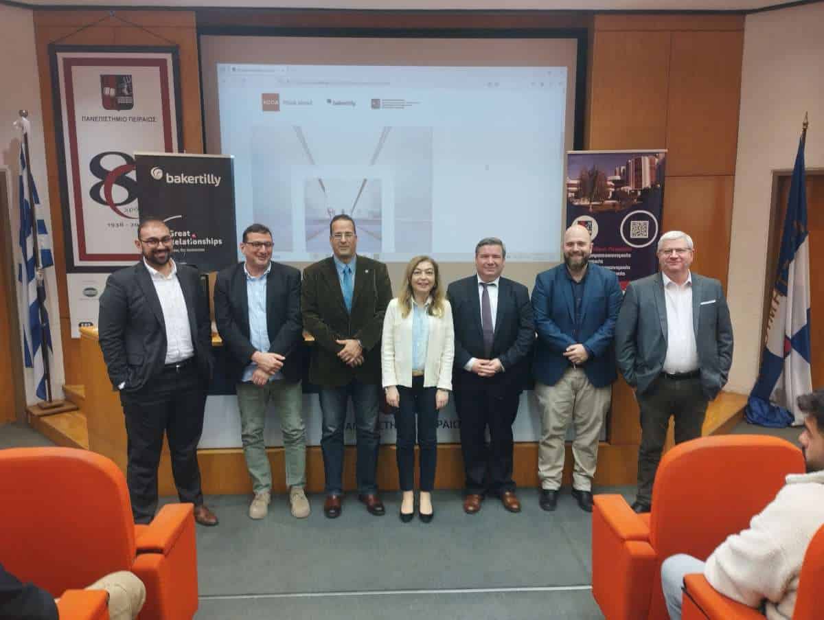 Baker Tilly Ελλάδος: Μνημόνιο συνεργασίας με το ACCA και το Πανεπιστήμιο Πειραιώς