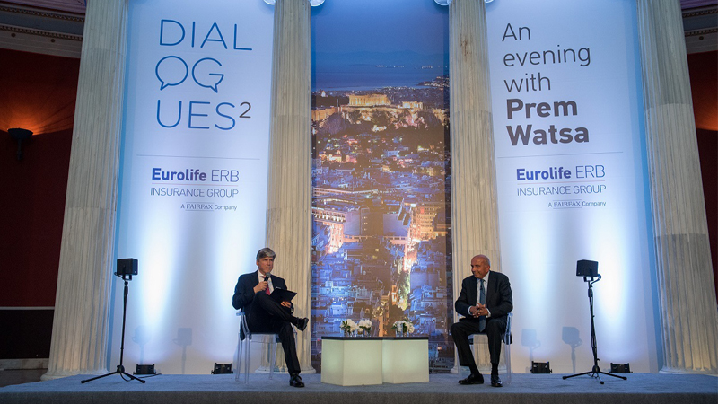Οι αποκλειστικές δηλώσεις του κ. Prem Watsa, Προέδρου & Δ/ντος Συμβούλου της Fairfax