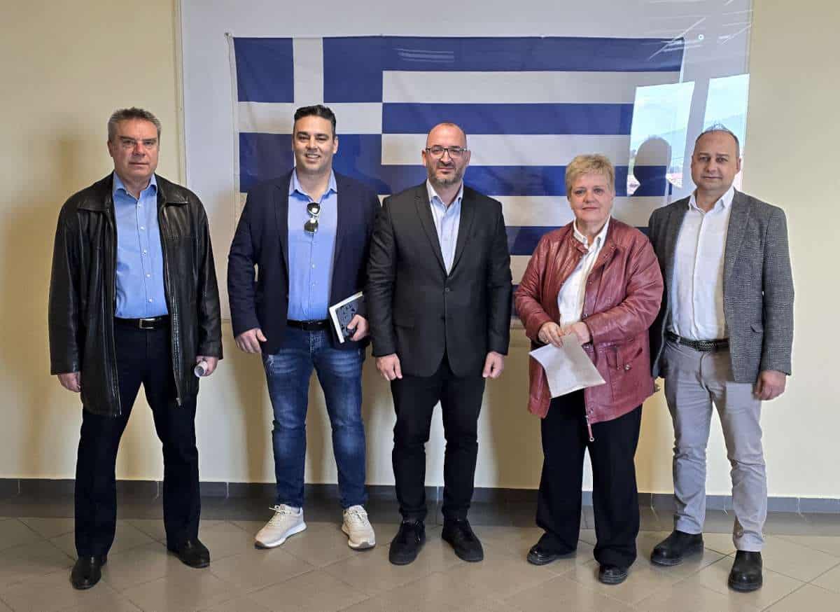 Συνάντηση Σ.Ε.Α.Ν.Λ. με τον Περιφερειάρχη Θεσσαλίας κ. Δημήτρη Κουρέτα