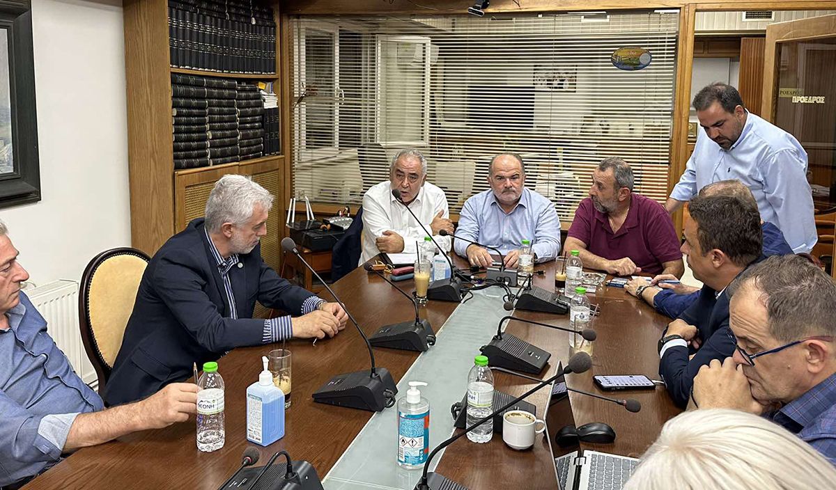 Περιοδεία αντιπροσωπείας του Ε.Ε.Α. στη Θεσσαλία και έμπρακτη στήριξη των πληγέντων