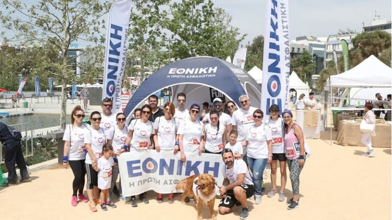 Πρωτιά της Εθνικής Ασφαλιστικής στο No Finish Line Athens 2018