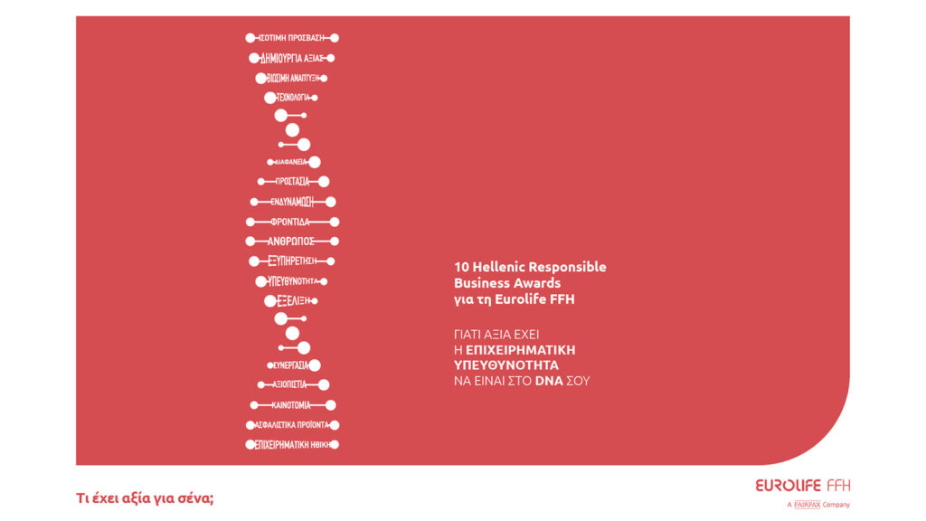 Eurolife FFH: 10 βραβεία στα Hellenic Responsible Business Awards 2023