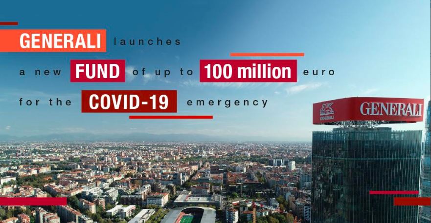 Η Generali δημιουργεί Έκτακτο Διεθνές Ταμείο €100 εκατ. για τον Κορωνοϊό SARS-CoV-2