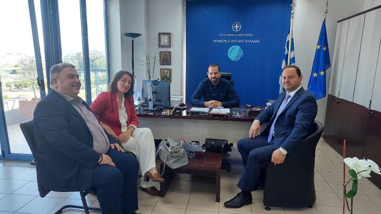 Συνάντηση Σ.Ε.Α.ΔΙ.Δ.Ε. με τον Περιφερειάρχη Δυτικής Ελλάδας για το ΕΣΠΑ