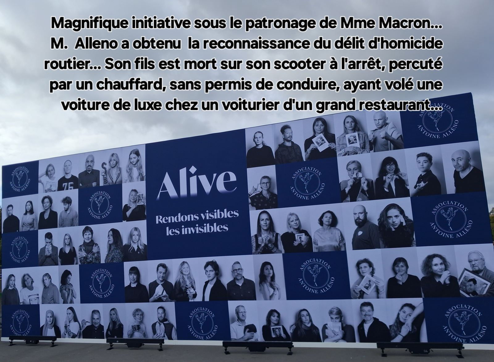 Ι.Ο.ΑΣ.: Συμμετείχε στη δράση Alive στο Παρίσι, τιμώντας τα θύματα τροχαίων